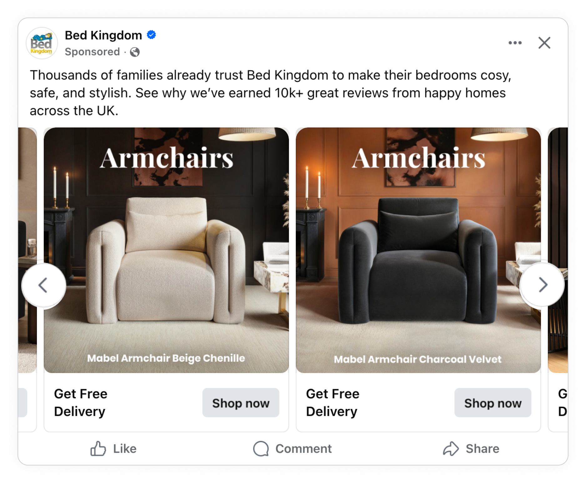 Bed Kingdom - armchairs